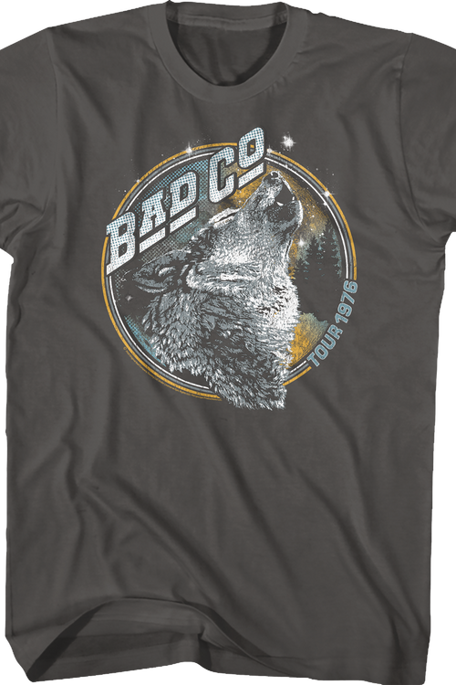 Run With The Pack 1976 Tour Bad Company T-Shirt