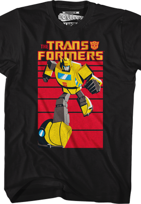 Running Pose Bumblebee Transformers T-Shirt