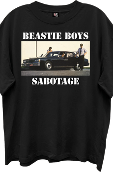 Sabotage Beastie Boys Oversized T-Shirt