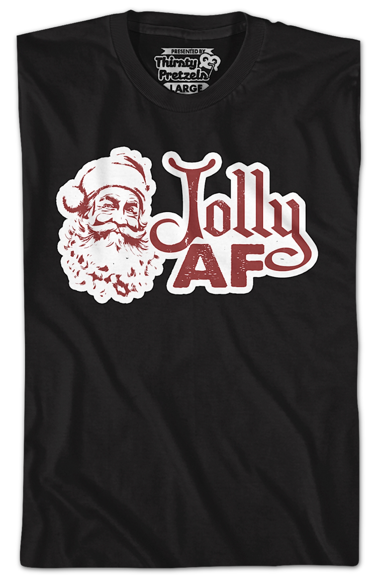 Santa Claus Jolly AF T-Shirt
