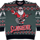 Santa Claus Sleigher Knitted Christmas Sweater thumbnail