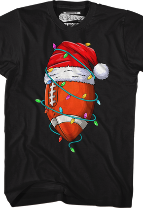 Santa Football T-Shirt