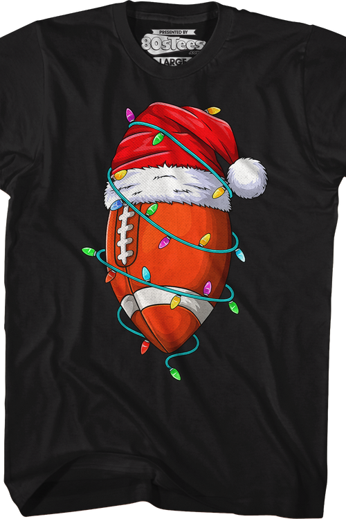 Santa Football T-Shirt