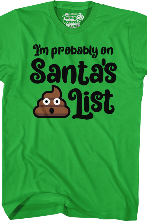 Santa's Shit List T-Shirt