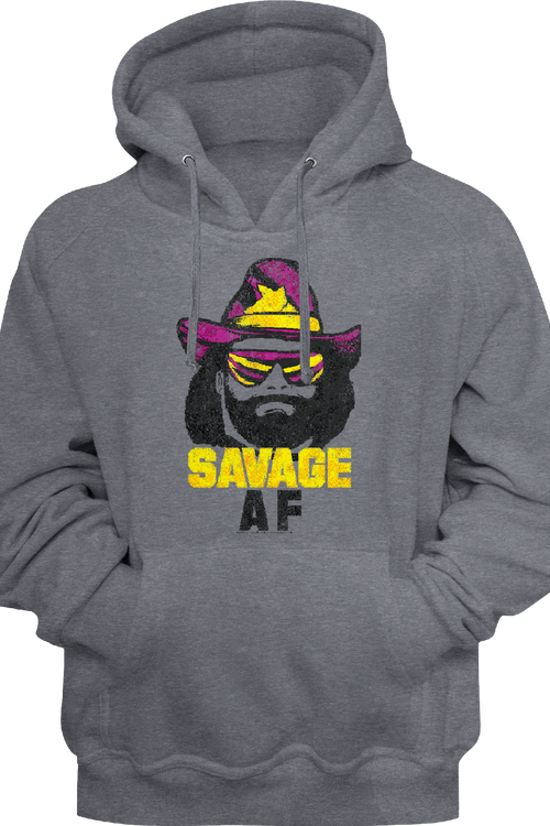 Savage AF Macho Man Hoodie