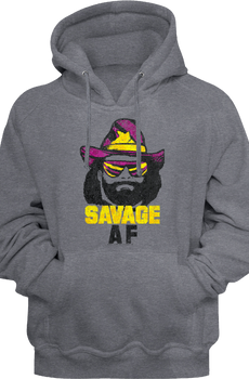 Savage AF Macho Man Hoodie