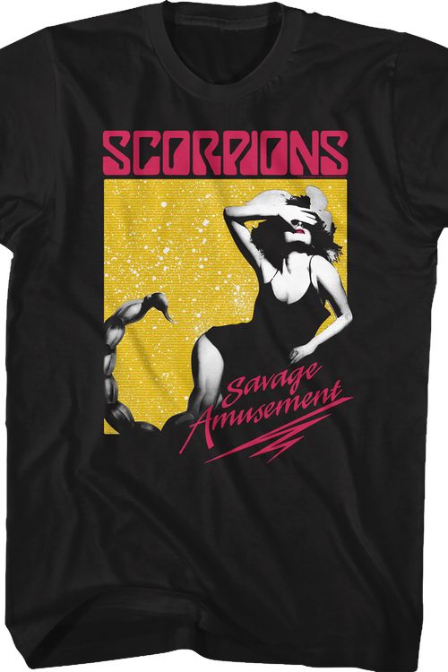 Savage Amusement Album Cover Scorpions T-Shirt