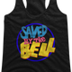 Ladies Saved By The Bell Racerback Tank Top thumbnail
