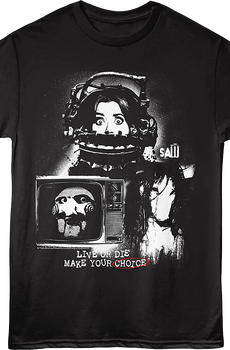 Your Choice Collage Saw T-Shirt