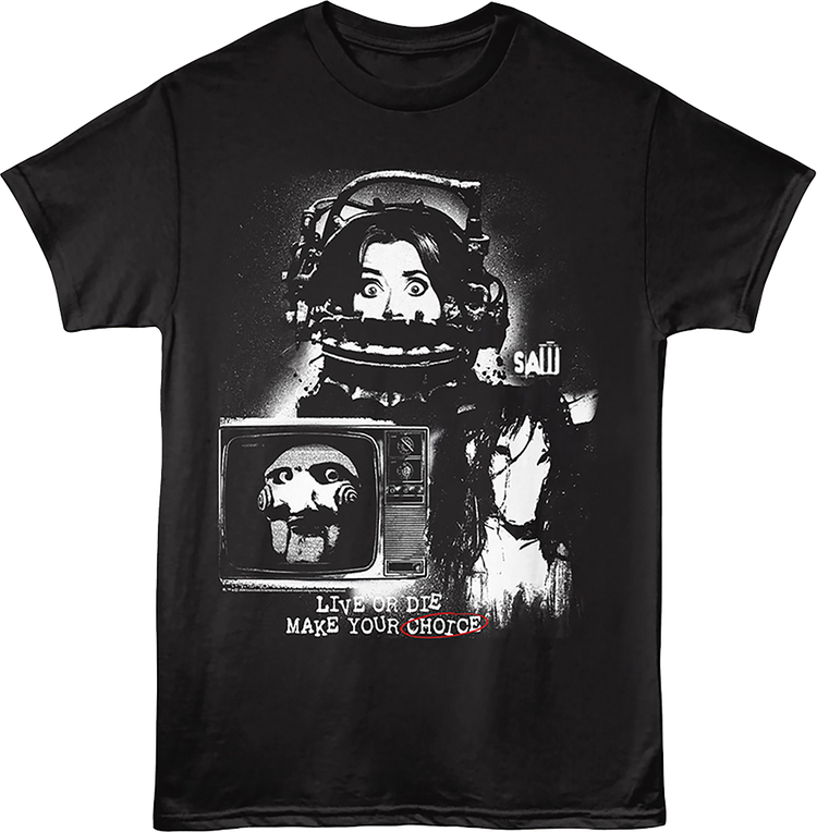 Your Choice Collage Saw T-Shirt