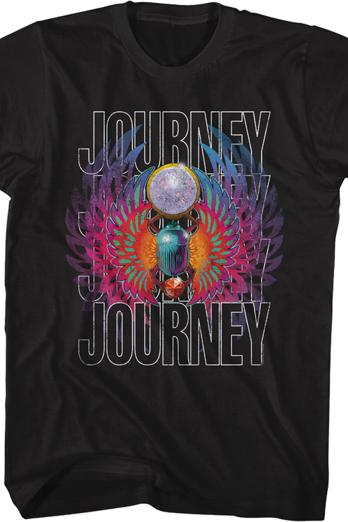 Scarab Beetle In Motion Journey T-Shirt