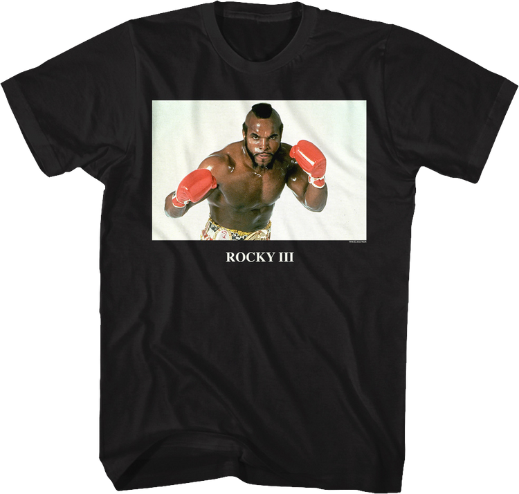 Clubber Lang Boxing Pose Rocky III T-Shirt