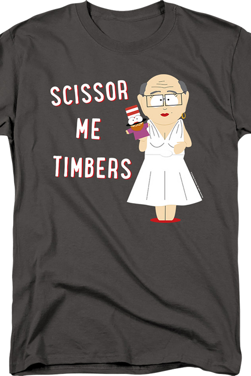 Scissor Me Timbers South Park T-Shirt