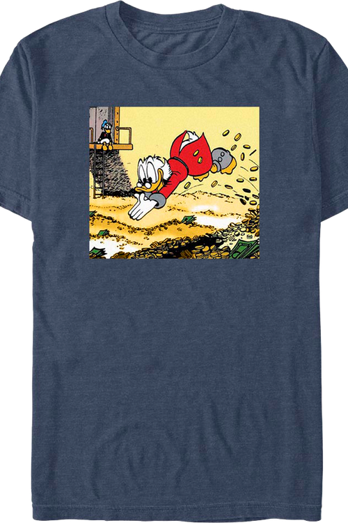 Scrooge McDuck's Money Vault Dive DuckTales T-Shirt