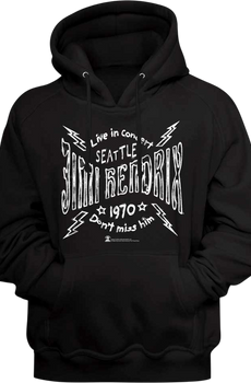 Seattle Concert Jimi Hendrix Hoodie
