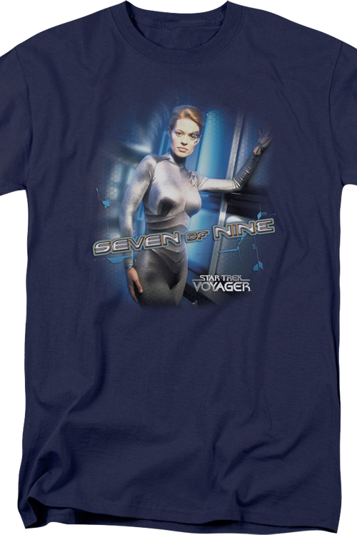 Seven Of Nine Star Trek Voyager T-Shirt