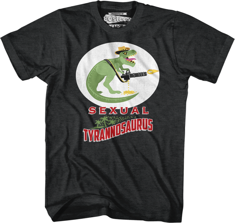 Sexual Tyrannosaurus Logo Predator T-Shirt