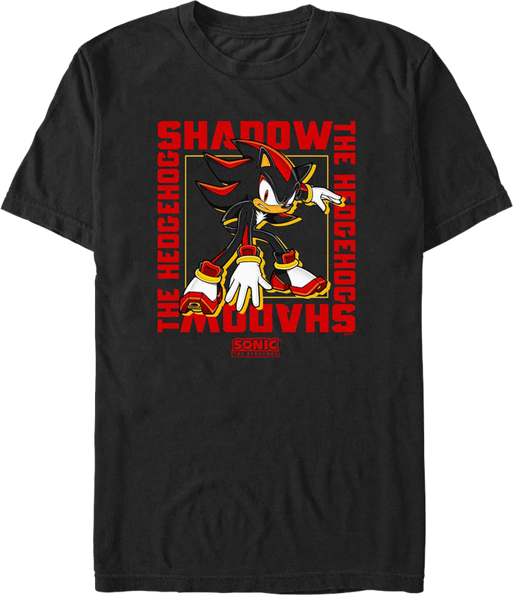 Shadow Frame Sonic The Hedgehog T-Shirt