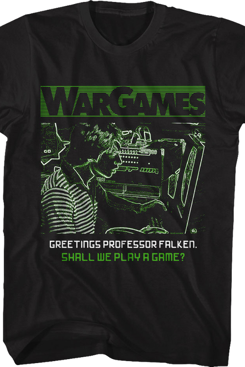 Shall We Play A Game? WarGames T-Shirt