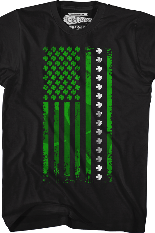 Shamrock Flag St. Patrick's Day T-Shirt