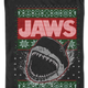 Shark Attack Faux Ugly Christmas Sweater Jaws T-Shirt thumbnail
