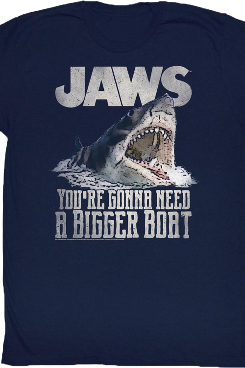 Shark Jaws Bigger Boat T-Shirt