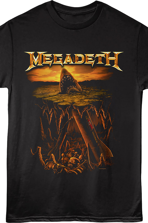 Shark Nukes Megadeth T-Shirt