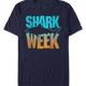 Shark Outline Shark Week T-Shirt thumbnail