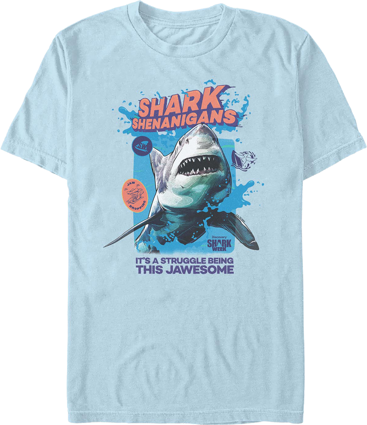 Shark Shenanigans Shark Week T-Shirt