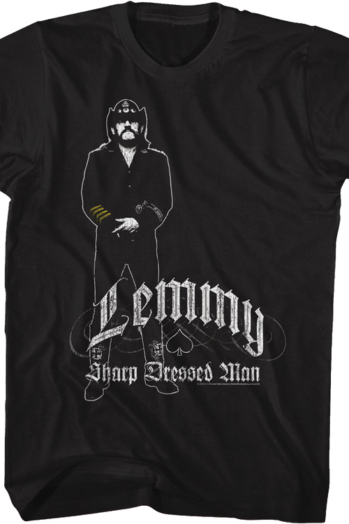 Sharp Dressed Man Lemmy T-Shirt