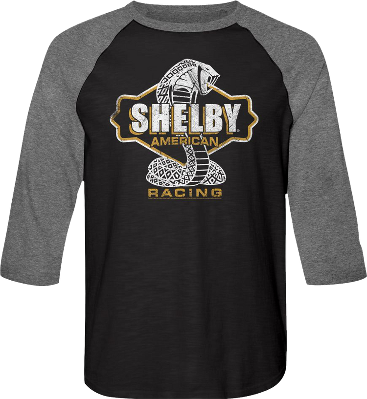 Shelby Racing Raglan Baseball Shirt
