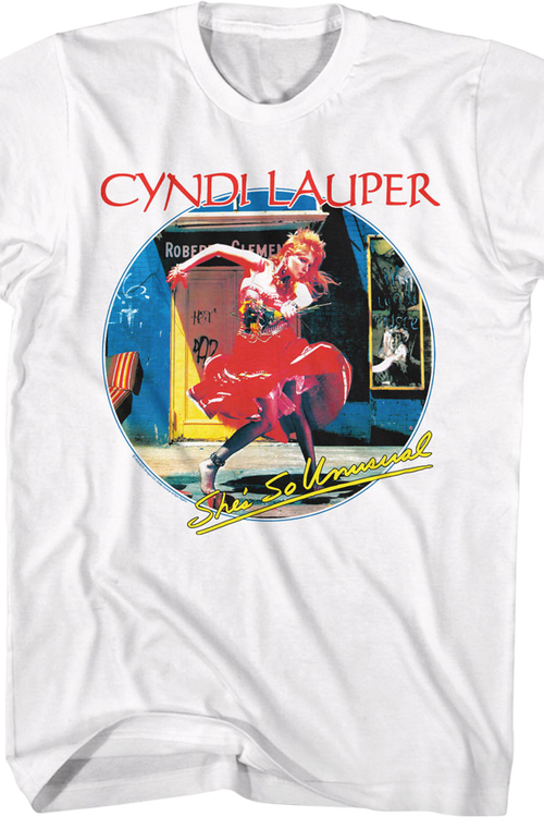 She's So Unusual Cyndi Lauper T-Shirt