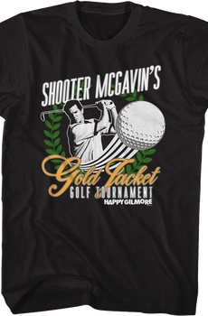Shooter McGavin's Golf Tournament Happy Gilmore T-Shirt