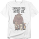 Should You Need Us Labyrinth T-Shirt thumbnail