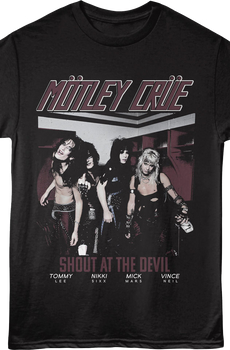 Vintage Shout At The Devil Photo Motley Crue T-Shirt