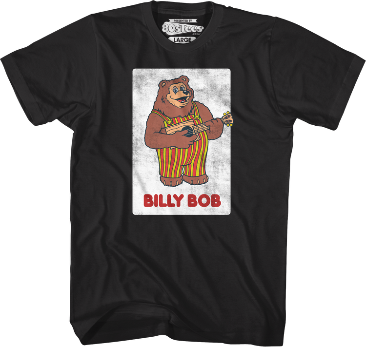 Rock-afire Explosion Bandleader Billy Bob Showbiz Pizza Place T-Shirt