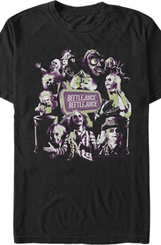Showtime Collage Beetlejuice T-Shirt