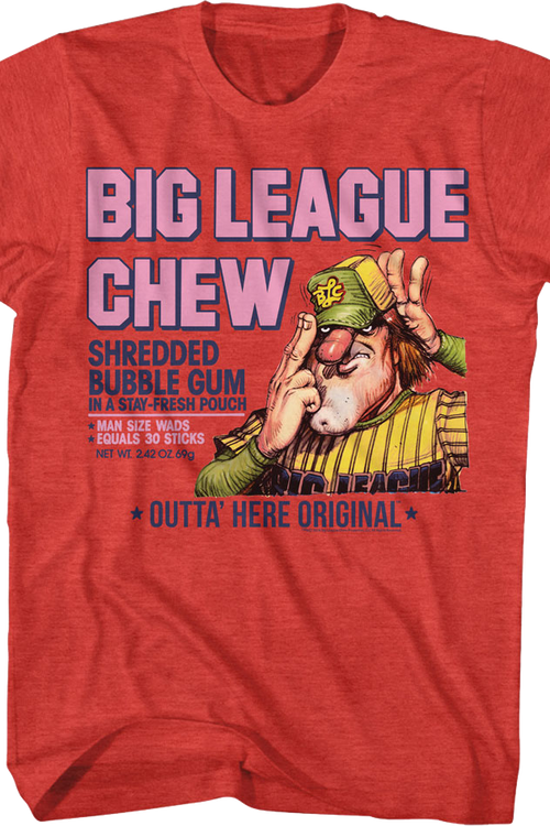 Shredded Bubble Gum Big League Chew T-Shirt