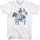 Silhouette & Flag John Wayne T-Shirt
