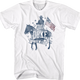 Silhouette & Flag John Wayne T-Shirt thumbnail