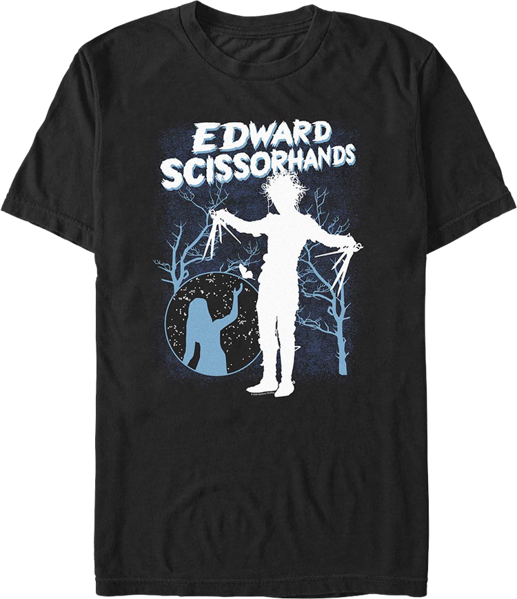 Silhouettes Edward Scissorhands T-Shirt