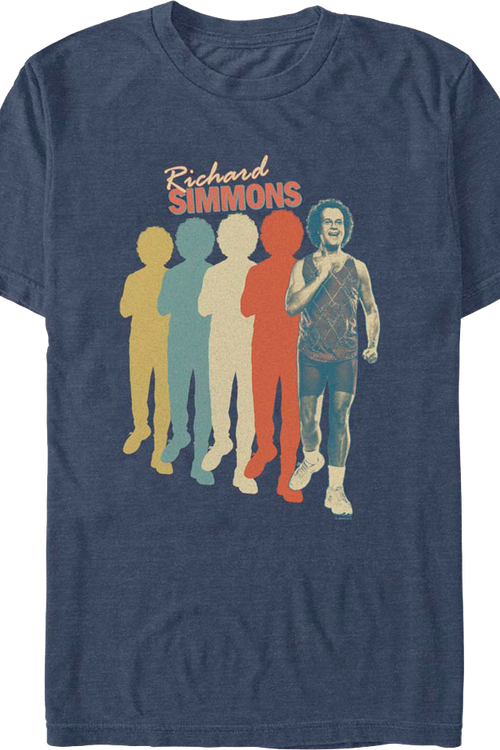 Silhouettes Richard Simmons T-Shirt
