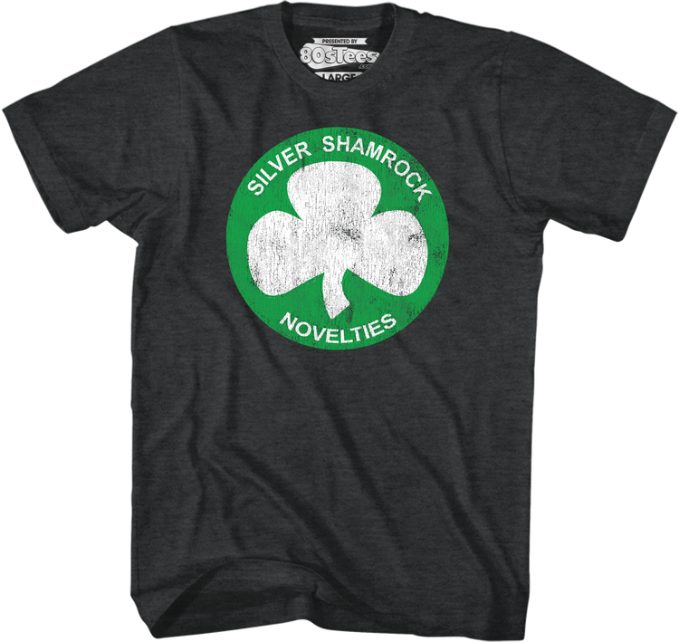 Silver Shamrock Logo Halloween III T-Shirt