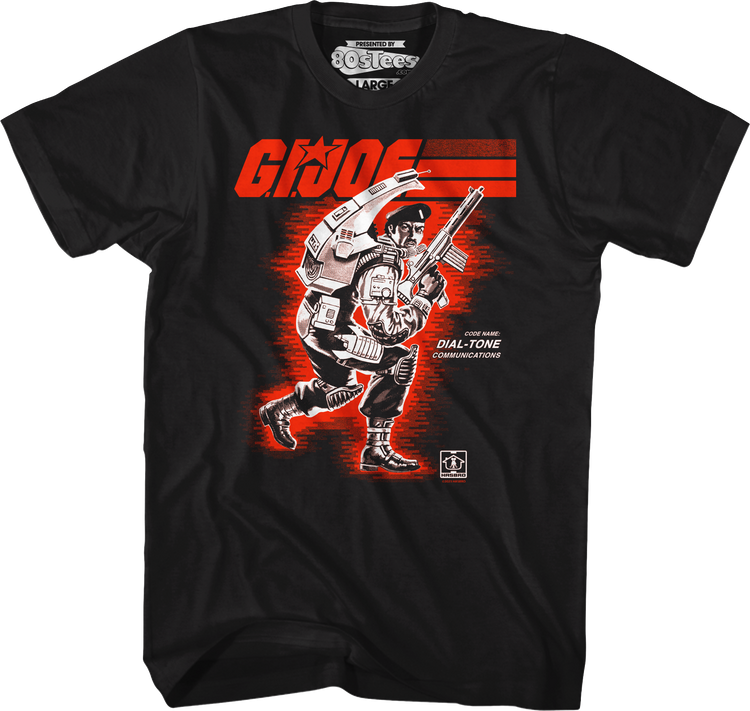 Simple Box Art Dial-Tone GI Joe T-Shirt