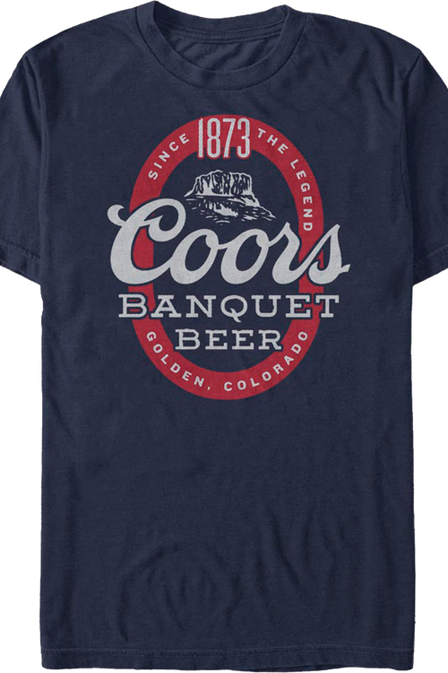 Since 1873 Coors Banquet Beer T-Shirt