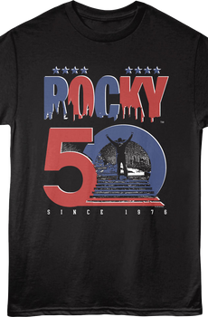 Since 1976 50th Anniversary Rocky T-Shirt