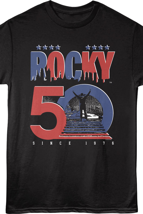 Since 1976 50th Anniversary Rocky T-Shirt