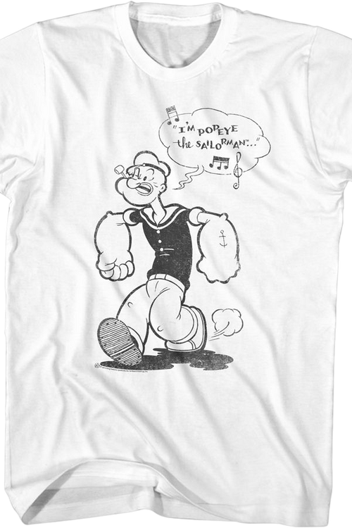 Singing Popeye T-Shirt