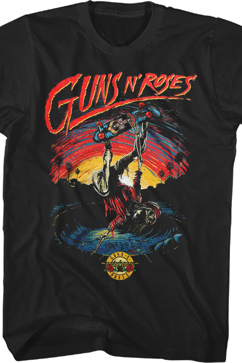 Skateboard Guns N' Roses T-Shirt