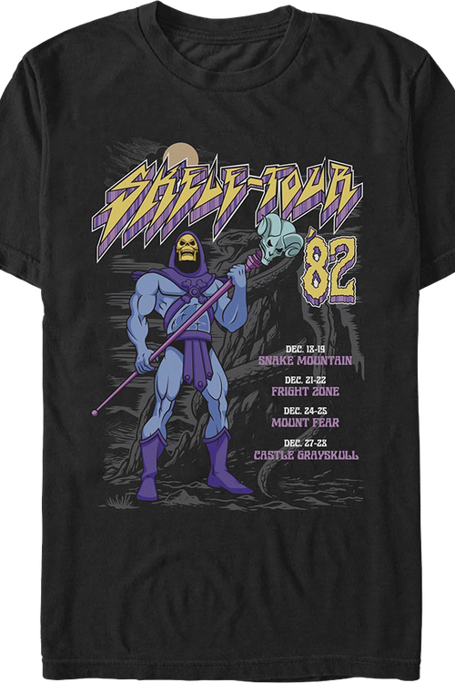 Skele-Tour '82 Masters Of The Universe T-Shirt